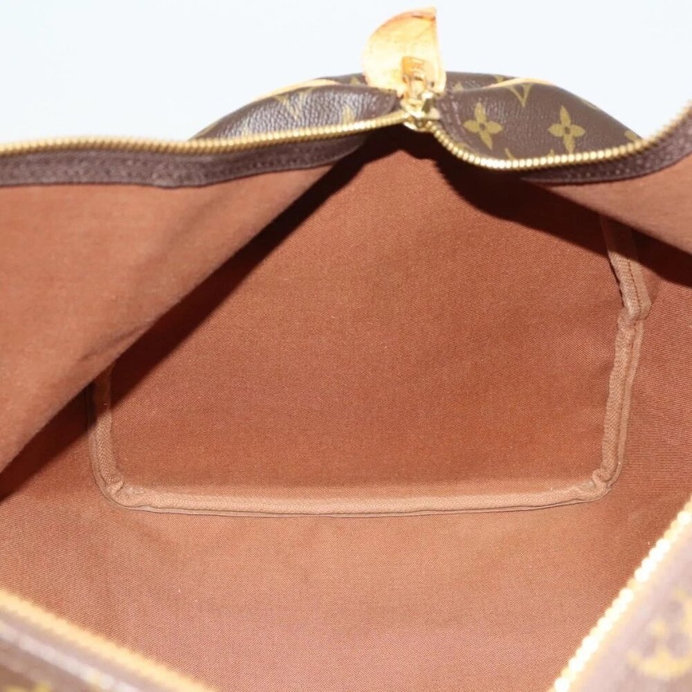 LOUIS VUITTON Monogram Keepall 55 Boston Bag M41424 LV Auth 123478 - Picture 15 of 16
